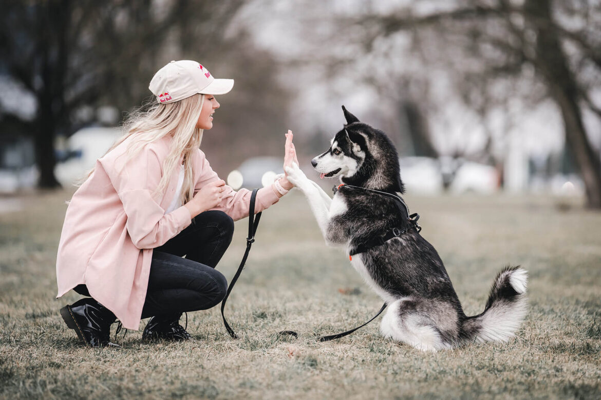 pic Kelly Sildaru ja Husky Kira